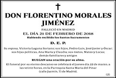 Florentino Morales Jiménez